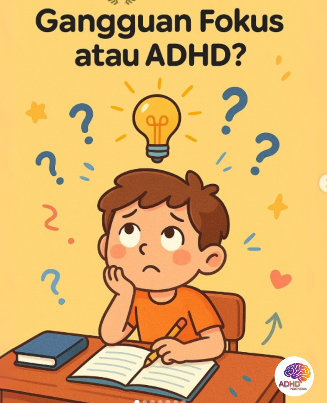 ADHD dan Kesulitan Fokus Anak: Edukasi untuk Keluarga di Provinsi Jawa Timur