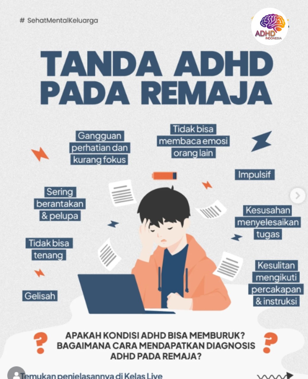 Screening ADHD Non-Diagnostik: Edukasi Awal bagi Orang Tua di Provinsi Jawa Timur